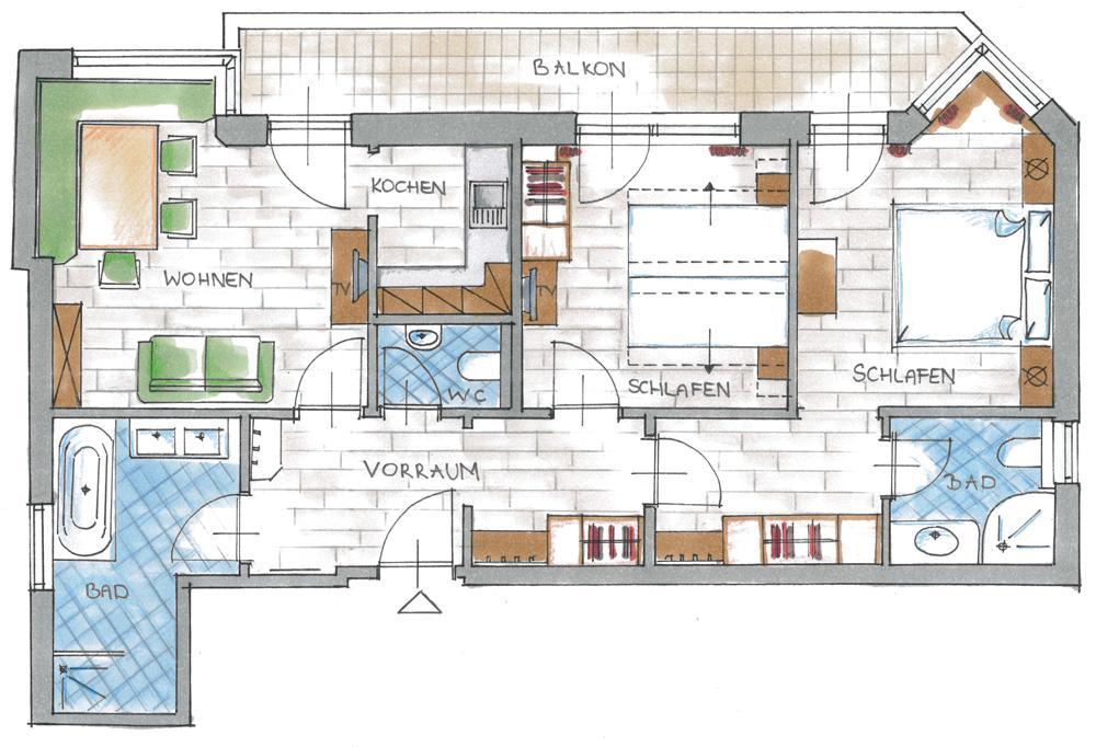 Appartements Alpenkristall ツェル・アム・ツィラー 部屋 写真